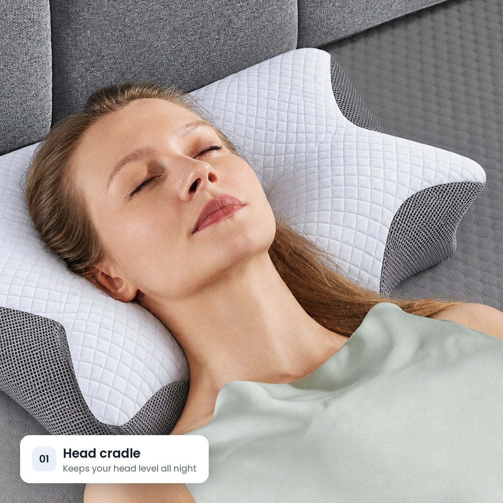 Head cradle keeps your head level